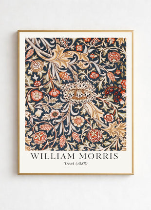 William Morris “Trent" (1888). Arts & Crafts Unframed Poster