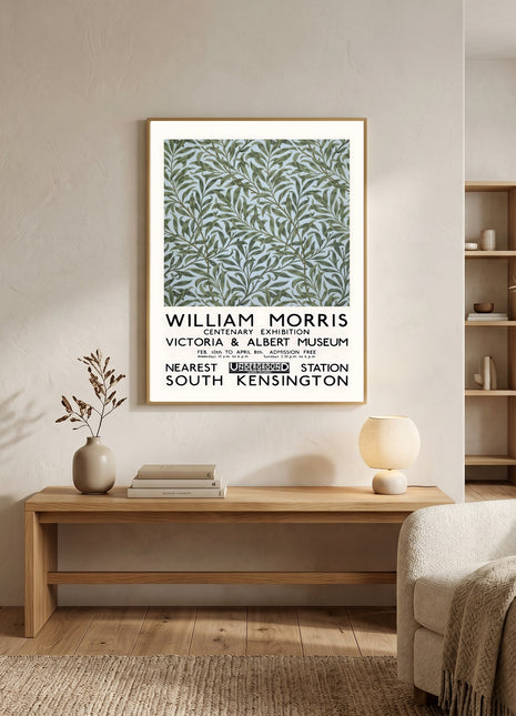 William Morris “Willow Bough” (1887) Unframed Exhibition Poster