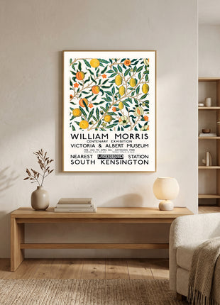 William Morris “Fruit” (1862) Unframed Exhibition Poster