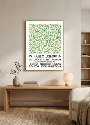William Morris “Willow Bough” (1887) Unframed Exhibition Poster