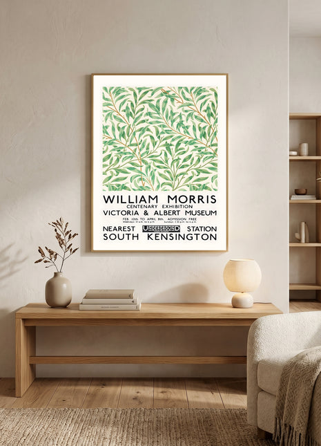 William Morris “Willow Bough” (1887) Unframed Exhibition Poster