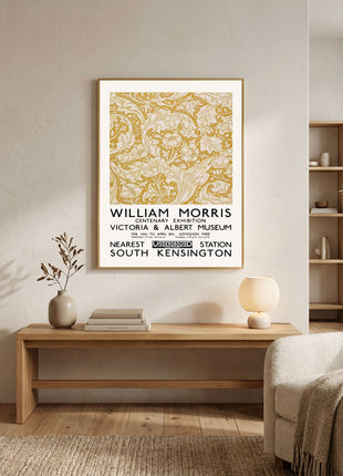 William Morris “Bachelor’s Button” (1892) Unframed xhibition Poster