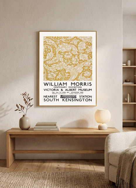 William Morris “Bachelor’s Button” (1892) Unframed xhibition Poster