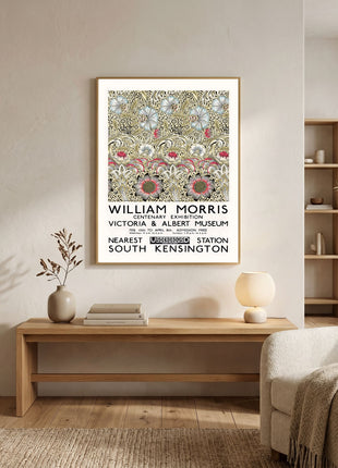 William Morris “Corncockle” (1876) Unframed Exhibition Poster