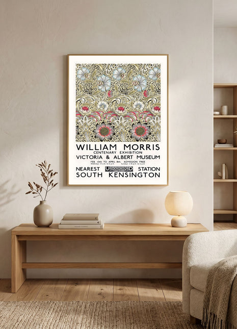 William Morris “Corncockle” (1876) Unframed Exhibition Poster
