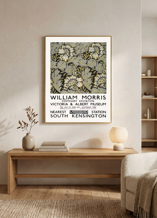 William Morris “Anemone” (1876) Unframed Exhibition Poster